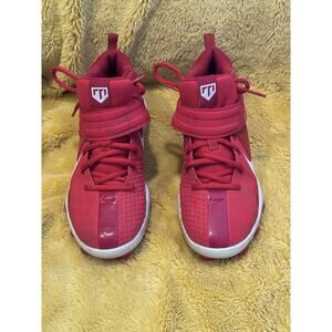 Nike Trout 7 Pro MCS Baseball Cleats Red Size 5Y Youth Athletic Sports Equipment
